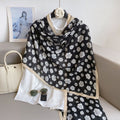 Cross-border Cotton and Linen Scarf Women's Japanese and Korean High-end Fashion Scarf Spring and Summer Sunscreen Warm Shawl Simple Scarf